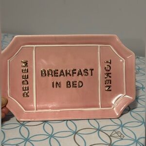 Pink decorative dish by magenta